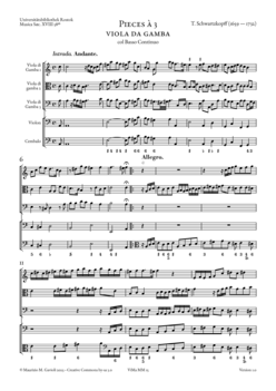 T. Schwartzkopff, Pièces à 3 viols & B.c. - Score sample
